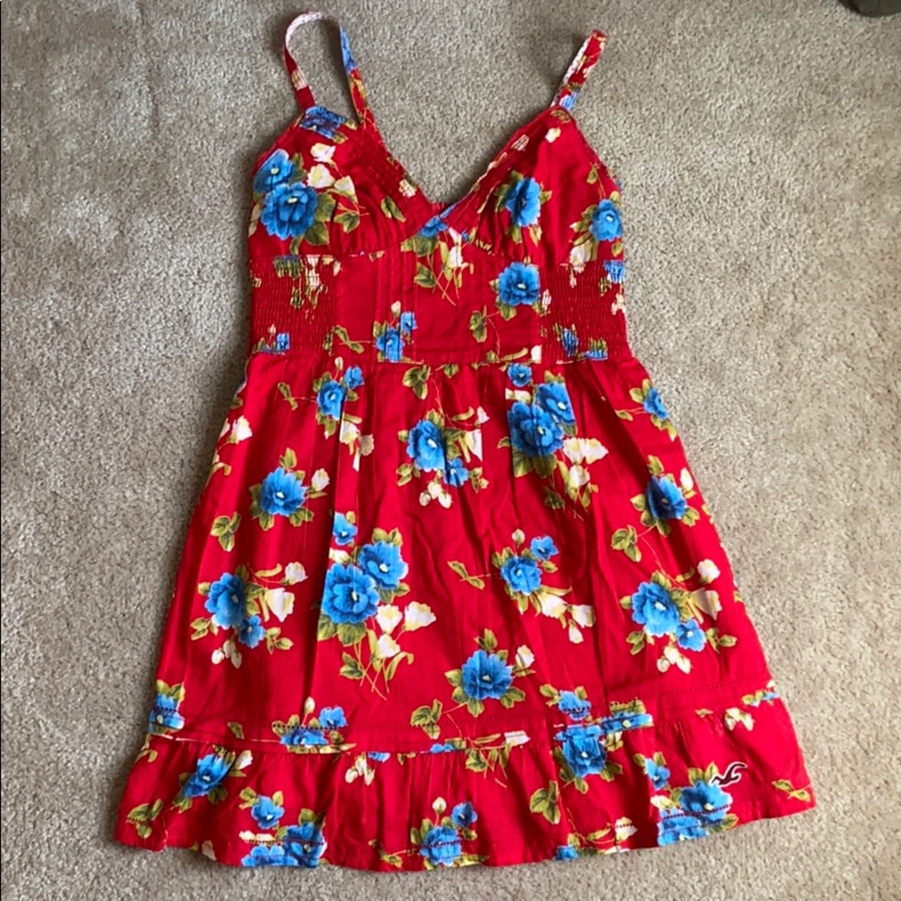 Hollister flower printed dress